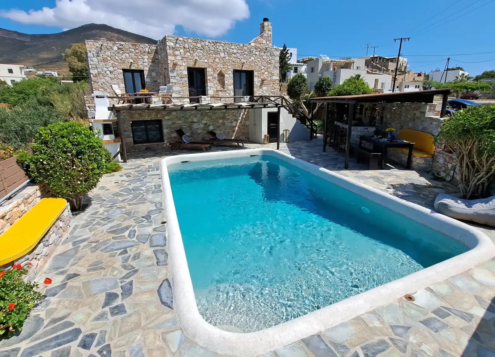 Villa Camellia pool and villa view